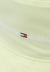 Tommy Jeans Organic Cotton Logo Bucket, Lemon