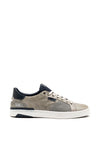 Tommy Bowe Mens Doris Leather Trainers, Steel Hammer