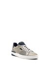 Tommy Bowe Mens Doris Leather Trainers, Steel Hammer