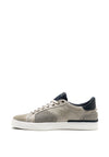 Tommy Bowe Mens Doris Leather Trainers, Steel Hammer
