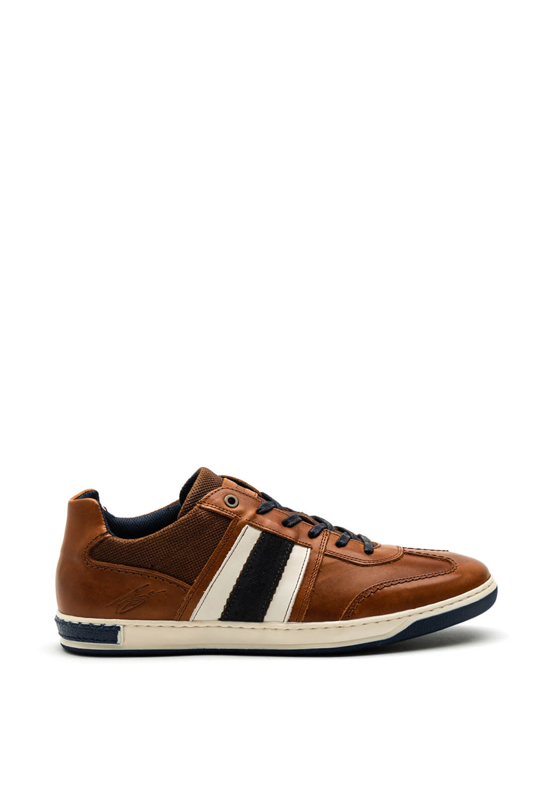Tommy Bowe Roux Leather Trainer, Amber Syrup