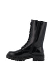 Tommy Bowe Naughton Patent Mid Length Boots, Black