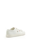 Tommy Bowe Womens Lynch Faux Leather Trainers, White