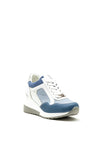 Tommy Bowe Womens Nathan Wedged Trainers, Blue