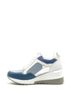 Tommy Bowe Womens Nathan Wedged Trainers, Blue