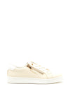 Tommy Bowe Womens Spences Zip Trainers, Cream