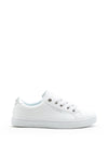 Tommy Bowe Ladies Woodman Faux Leather Trainer, White