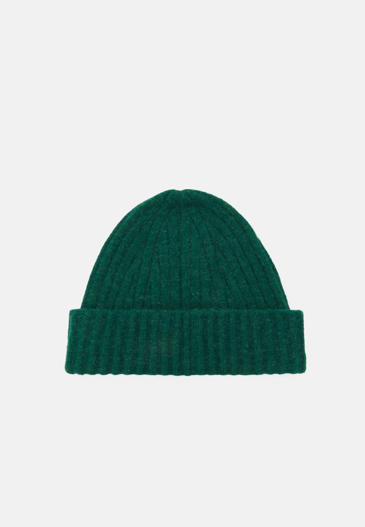 Tommy Hilfiger Modern Monogram Plaque Fluffy Beanie, Green
