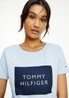 Tommy Hilfiger Women's Crewneck T-Shirt, Blue