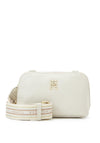 Tommy Hilfiger Webbing Strap Mini Crossover Bag, Feather White