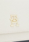 Tommy Hilfiger Emblem Flap Over Crossbody Bag, Acorn