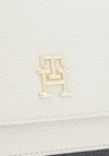 Tommy Hilfiger Emblem Flap Over Crossbody Bag, Acorn