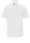 Tommy Hilfiger Rib Flag Logo TShirt, White