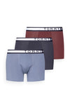Tommy Hilfiger 3 Pack Logo Waistband Boxers, Desert Sky Multi