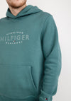 Tommy Hilfiger Curve Logo Hoodie, Frosted Green
