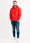 Tommy Jeans Linear Logo Hoodie, Deep Crimson