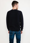 Tommy Hilfiger Grid Check Crew Neck Sweater, Desert Sky
