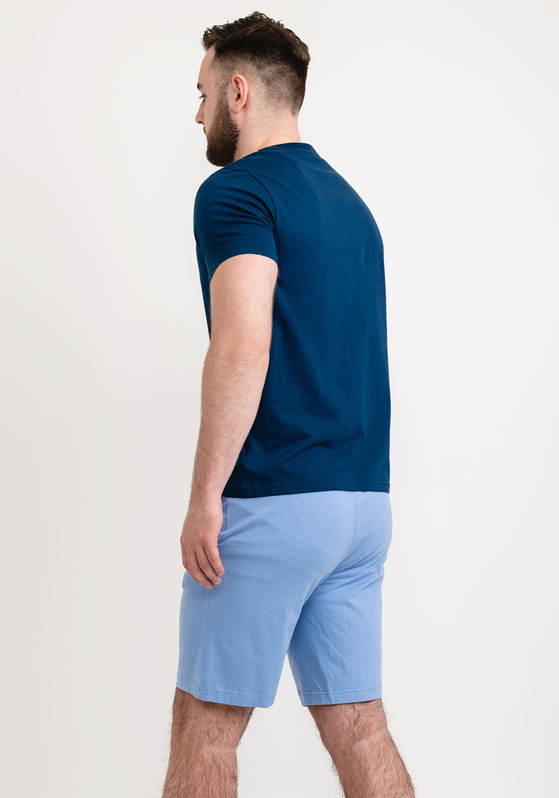 Tommy Hilfiger Pyjama Short Set, Twilight Indigo & Pen Blue