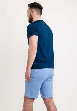 Tommy Hilfiger Pyjama Short Set, Twilight Indigo & Pen Blue