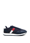 Tommy Jeans Retro Leather TJM Trainers, Twilight Navy