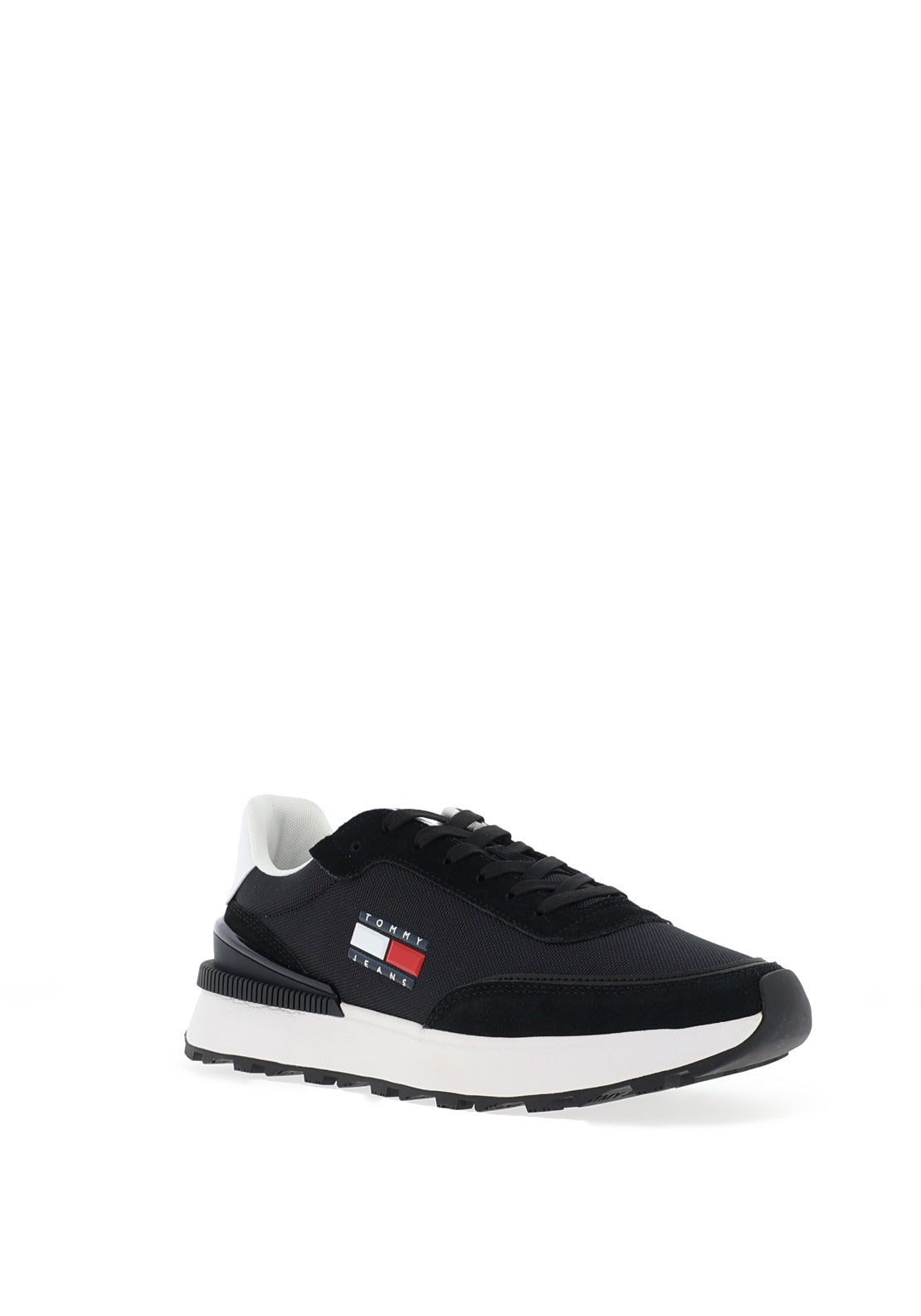 Tommy Jeans Cleat Tech Runner Trainers, Black