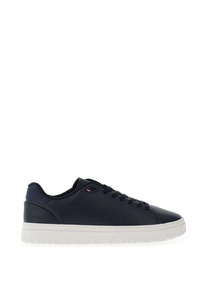 Tommy Hilfiger Modern Iconic Leather Trainers, Desert Sky