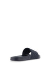 Tommy Hilfiger Embossed Logo Sliders, Navy