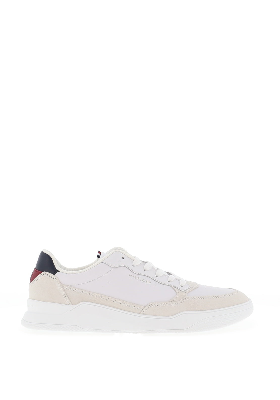 Tommy Hilfiger Mens Elevated Cupsole Trainers, White