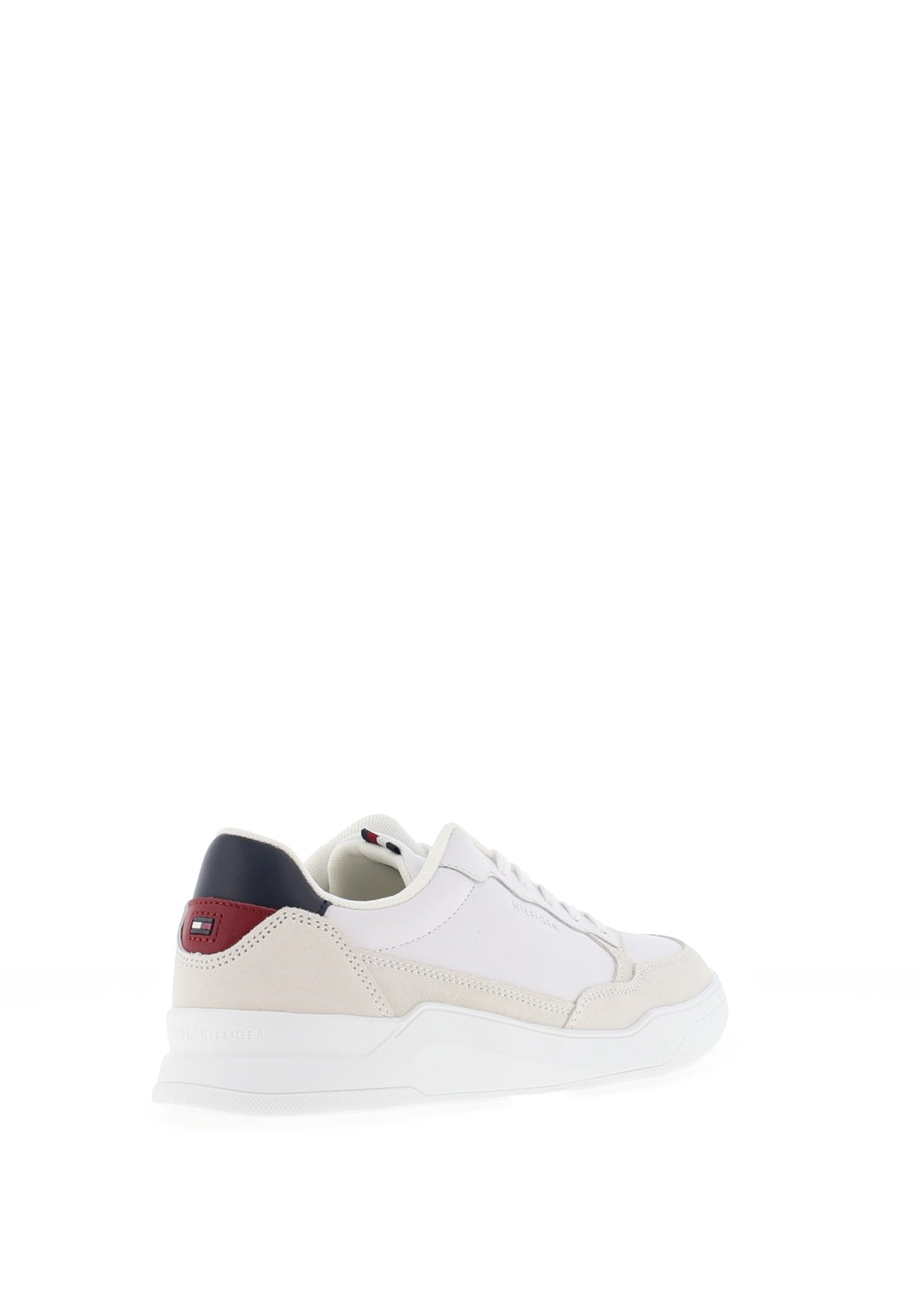 Tommy Hilfiger Mens Elevated Cupsole Trainers, White