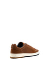 Tommy Hilfiger Retro Leather Cupsole Tennis Trainers, Winter Cognac