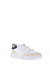 Tommy Hilfiger Mens Mixed Texture Cupsole Basketball Trainers, White