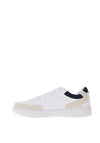 Tommy Hilfiger Mens Mixed Texture Cupsole Basketball Trainers, White