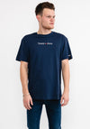 Tommy Jeans Classic Linear Logo T-Shirt, Twilight Navy