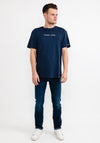 Tommy Jeans Classic Linear Logo T-Shirt, Twilight Navy