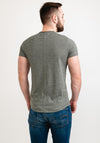 Tommy Jeans Jaspe Crew Neck T-Shirt, Avalon Green Heather