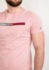 Tommy Jeans Essential Flag T-Shirt, Broadway Pink