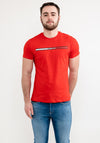 Tommy Jeans Essential Flag T-Shirt, Red