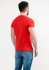 Tommy Jeans Essential Flag T-Shirt, Red