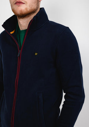 Tommy Bowe Bartoloni Full Zip Sweatshirt, Deep Ocean