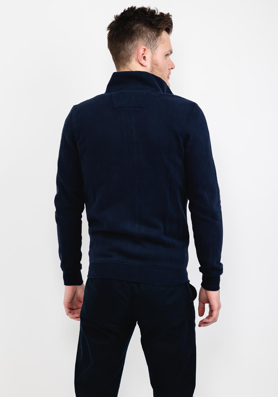 Tommy Bowe Bartoloni Full Zip Sweatshirt, Deep Ocean