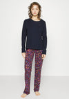 Tommy Hilfiger Womens Floral Bottom Pyjama Set, Desert Sky