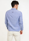 Tommy Jeans Stretch Oxford Shirt, Court Blue