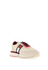 Tommy Jeans Mixed Cleat Trainers, Beige Multi