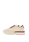 Tommy Jeans Mixed Cleat Trainers, Beige Multi