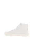 Tommy Jeans Canvas Hi Top Trainer, White