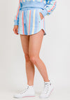 Tommy Jeans Womens Pastel Stripe Shorts Multi