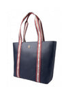 Tommy Hilfiger Monogram Shopper Large Tote Bag, Navy