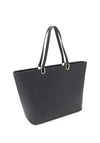 Tommy Hilfiger Timeless Medium Monogram Plaque Tote, Navy