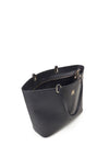 Tommy Hilfiger Timeless Medium Monogram Plaque Tote, Navy