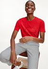 Tommy Hilfiger Circle Logo Crewneck T-Shirt, Red